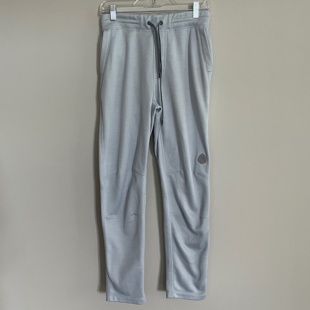 Stio Gannett Peak Men's Small Fleece Pants Grey Blue Jogger Sweatpants